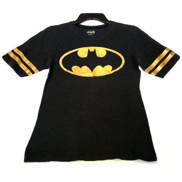 DC Comics Tops - *3/$30* DC Comics Black & Gold Batman Tee